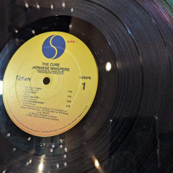 The Cure - Japanese Whispers 1983 original Pressing Vinyl LP Sire - Picture 3 of 10